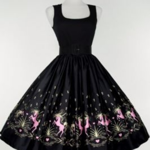 Pinup Couture Dresses & Skirts - Dancing horses dress pinup couture Flash Sale!!!!